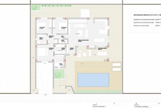 3-izb. Vila Na predaj, Alicante, Torrevieja, Španielsko [N3719]