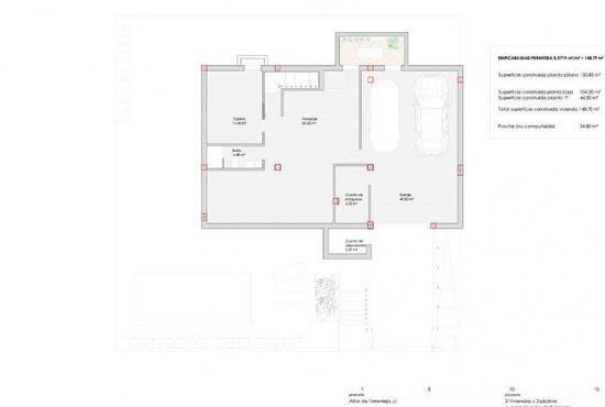 3-izb. Vila Na predaj, Alicante, Torrevieja, Španielsko [N3719]