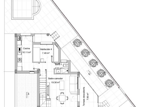 4-izb. Vila Na predaj, Murcia, Los Alcazares, Španielsko [N8182]