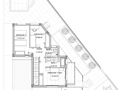 4-izb. Vila Na predaj, Murcia, Los Alcazares, Španielsko [N8182]