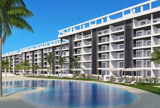 3-izb. Penthouse Na predaj, Alicante, Torrevieja, Španielsko [N8104]