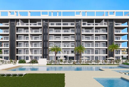 3-izb. Penthouse Na predaj, Alicante, Torrevieja, Španielsko [N8104]