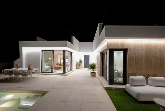 3-izb. Vila Na predaj, Murcia, Banos y Mendigo, Španielsko [N6329]