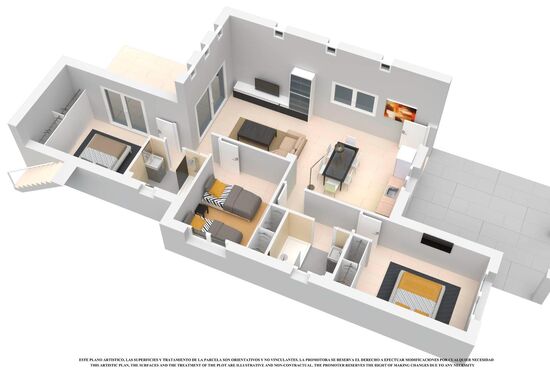 3-izb. Vila Na predaj, Murcia, Los Alcazares, Španielsko [N6660]