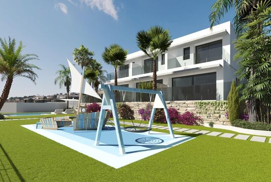 3-izb. Vila Na predaj, Alicante, Finestrat, Španielsko [N7870]