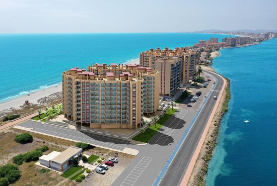 1-izb. Apartmán Na predaj, Murcia, La Manga del Mar Menor, Španielsko [N8368]