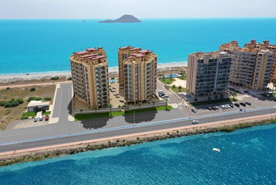 1-izb. Apartmán Na predaj, Murcia, La Manga del Mar Menor, Španielsko [N8368]