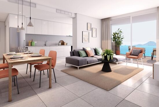 1-izb. Apartmán Na predaj, Murcia, La Manga del Mar Menor, Španielsko [N8368]