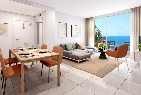 1-izb. Apartmán Na predaj, Murcia, La Manga del Mar Menor, Španielsko [N8368]