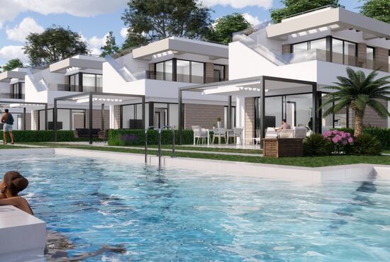 3-izb. Vila Na predaj, Alicante, Pilar de La Horadada, Španielsko [N6673]