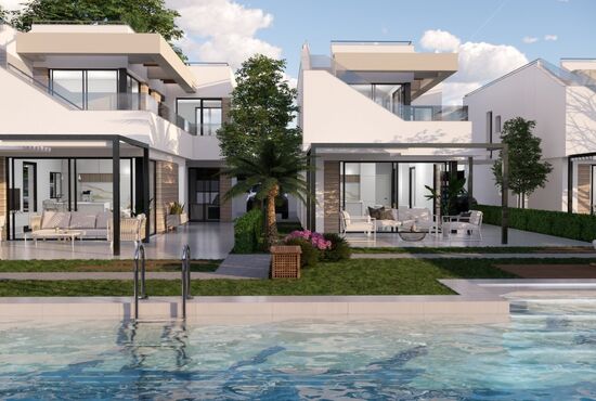 3-izb. Vila Na predaj, Alicante, Pilar de La Horadada, Španielsko [N6673]
