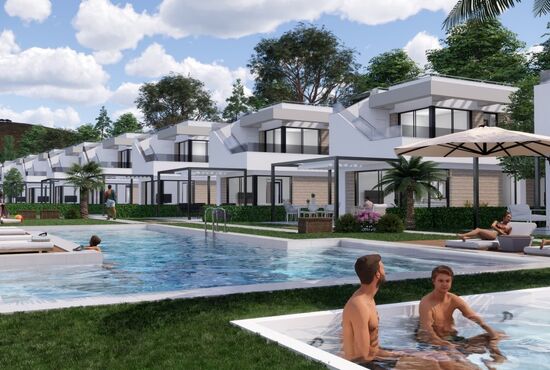 3-izb. Vila Na predaj, Alicante, Pilar de La Horadada, Španielsko [N6673]