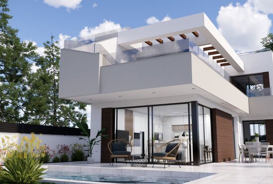 3-izb. Vila Na predaj, Alicante, Pilar de La Horadada, Španielsko [N6675]