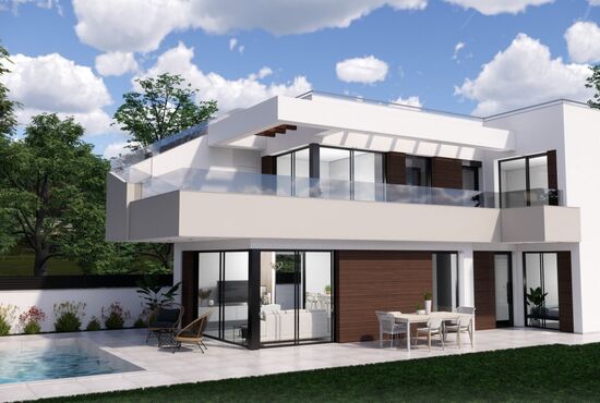 3-izb. Vila Na predaj, Alicante, Pilar de La Horadada, Španielsko [N6675]