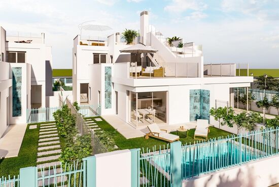 3-izb. Vila Na predaj, Murcia, Los Alcazares, Španielsko [N8403]