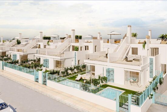 3-izb. Vila Na predaj, Murcia, Los Alcazares, Španielsko [N8403]