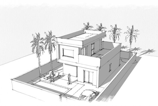 3-izb. Vila Na predaj, Alicante, Rojales, Španielsko [N6300]