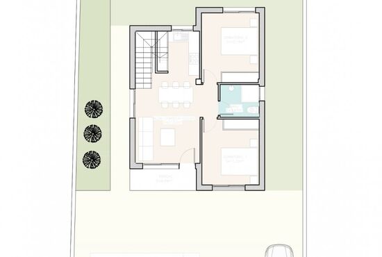 3-izb. Vila Na predaj, Alicante, Rojales, Španielsko [N6300]