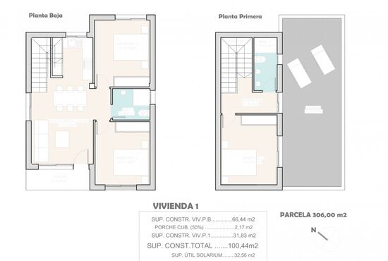 3-izb. Vila Na predaj, Alicante, Rojales, Španielsko [N6300]