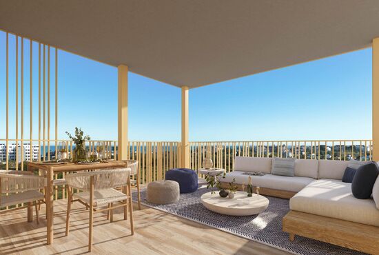 3-izb. Penthouse Na predaj, Alicante, El Vergel, Španielsko [N7796]