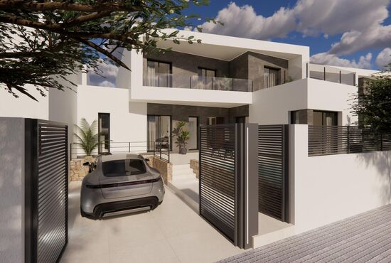 3-izb. Quad House Na predaj, Alicante, Dolores, Španielsko [N8457]