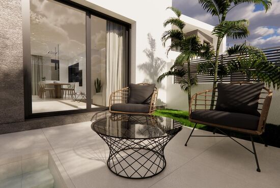 3-izb. Quad House Na predaj, Alicante, Dolores, Španielsko [N8457]