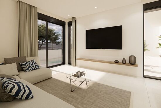 3-izb. Quad House Na predaj, Alicante, Dolores, Španielsko [N8457]