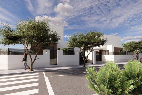 3-izb. Vila Na predaj, Alicante, Dolores, Španielsko [N8458]
