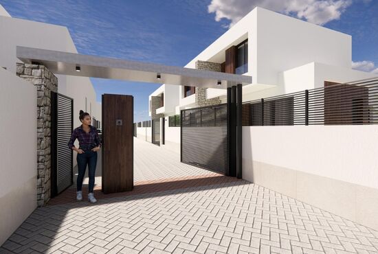 3-izb. Vila Na predaj, Alicante, Dolores, Španielsko [N8458]