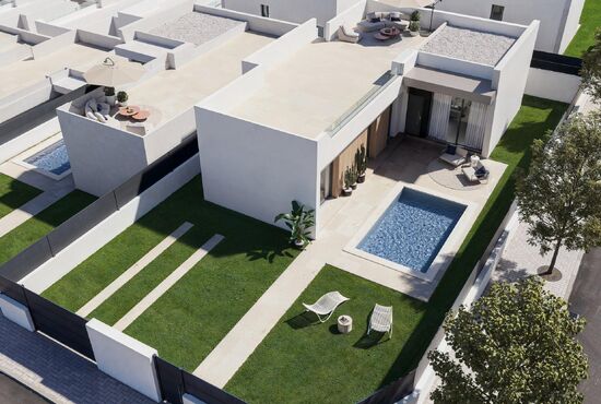 3-izb. Vila Na predaj, Alicante, San Miguel de Salinas, Španielsko [N8008]