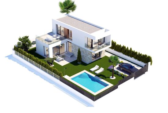 3-izb. Vila Na predaj, Alicante, Finestrat, Španielsko [N8483]