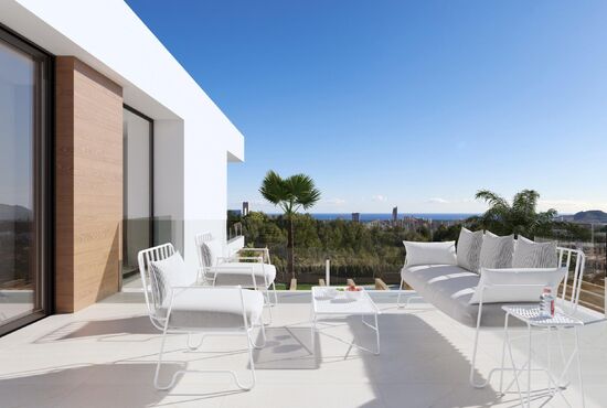 3-izb. Vila Na predaj, Alicante, Finestrat, Španielsko [N8483]