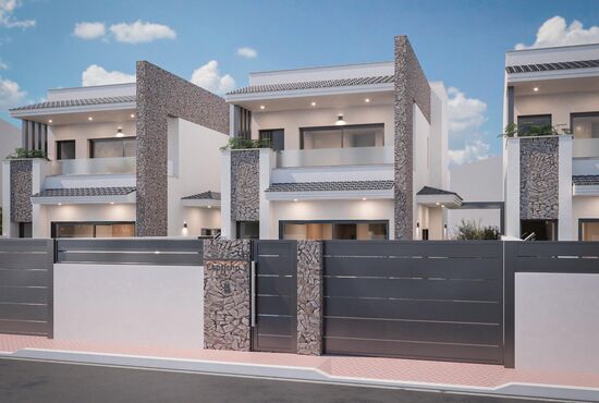 3-izb. Vila Na predaj, Murcia, San Pedro del Pinatar, Španielsko [N8461]