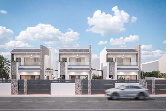 3-izb. Vila Na predaj, Murcia, San Pedro del Pinatar, Španielsko [N8461]