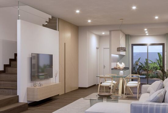 3-izb. Vila Na predaj, Murcia, San Pedro del Pinatar, Španielsko [N8461]