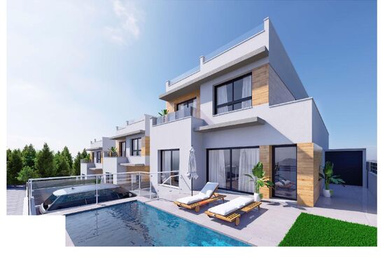 3-izb. Vila Na predaj, Alicante, Benijofar, Španielsko [N8496]