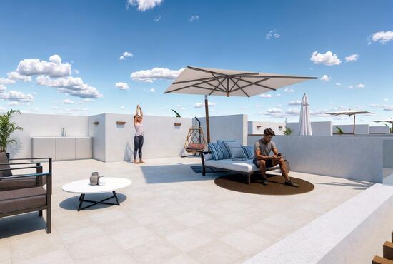 2-izb. Vila Na predaj, Murcia, Torre Pacheco, Španielsko [N8517]