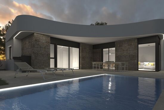 3-izb. Vila Na predaj, Alicante, Los Montesinos, Španielsko [N7375]