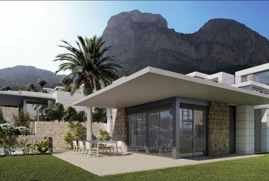 4-izb. Vila Na predaj, Alicante, Polop, Španielsko [N8509]