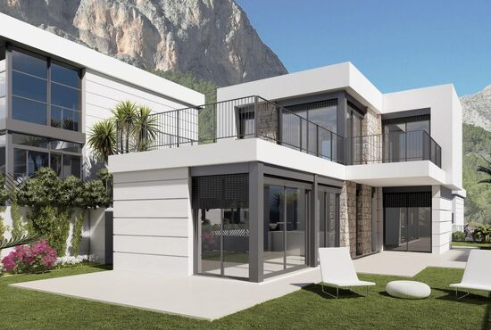 3-izb. Vila Na predaj, Alicante, Polop, Španielsko [N8511]