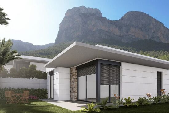 3-izb. Vila Na predaj, Alicante, Polop, Španielsko [N8512]