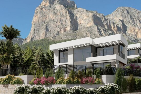 3-izb. Vila Na predaj, Alicante, Polop, Španielsko [N8513]