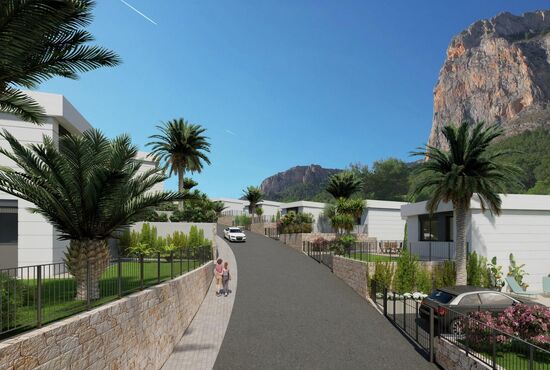 3-izb. Vila Na predaj, Alicante, Polop, Španielsko [N8514]