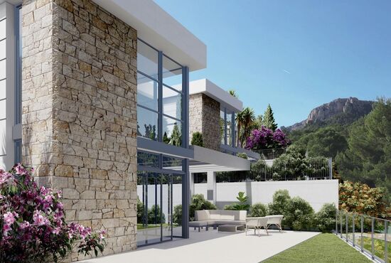 3-izb. Vila Na predaj, Alicante, Polop, Španielsko [N8514]
