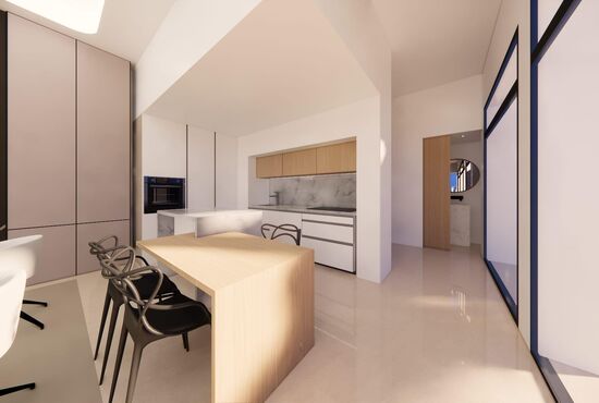 3-izb. Vila Na predaj, Alicante, Pilar de La Horadada, Španielsko [N7415]