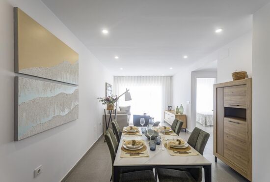 3-izb. Apartmán Na predaj, Murcia, La Manga del Mar Menor, Španielsko [N6156]