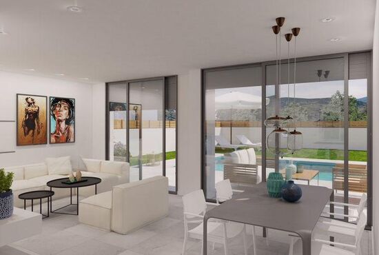 3-izb. Vila Na predaj, Alicante, Aspe, Španielsko [N3850]