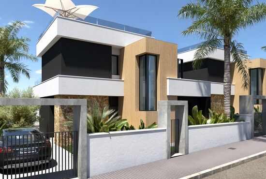3-izb. Vila Na predaj, Alicante, Ciudad Quesada, Španielsko [N8543]