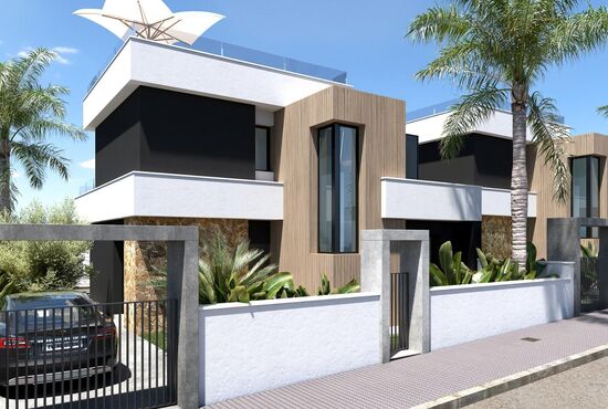 3-izb. Vila Na predaj, Alicante, Ciudad Quesada, Španielsko [N8543]