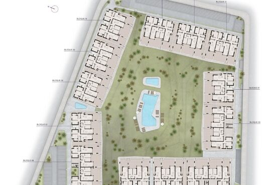 2-izb. Bungalov Na predaj, Alicante, Ciudad Quesada, Španielsko [N8541]
